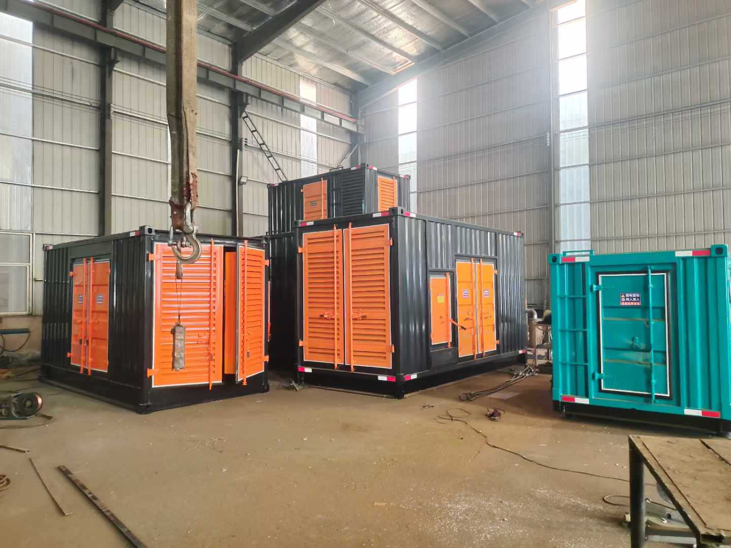 运城500kw柴油发电机组可以带动多少功率设备？