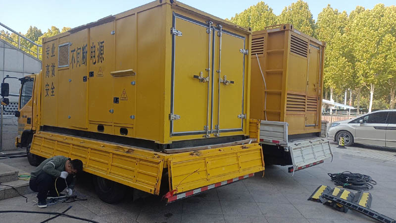 运城柴油发电机组和UPS电源配合使用时的注意事项